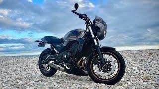 Washing A Custom Kawasaki Z650RS (Before Being Stored Away For The Winter!)