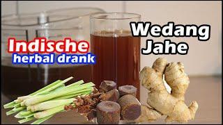 WEDANG JAHE ampuh melawan MASUK ANGIN - Indische herbal drank tegen verkoudheid || Dapurnya Mevrouw