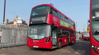 N279 back to Enfield garage and me working a rest day on the 307 18th August 2024