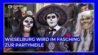  Faschingdienstag in Wieselburg – Die Straße wird zur "Partymeile" 