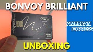 UNBOXING | AMEX Marriott Bonvoy Brilliant Card (2022)