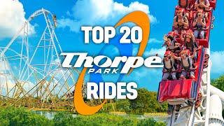 TOP 20 Rides at Thorpe Park 2024!!
