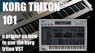 Korg Triton 101 (VST, 2024 Edition)