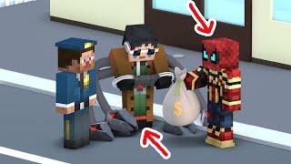 Monster School : Spiderman vs. Octopus Doctor - Minecraft Animation