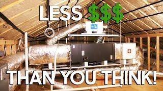 New BUILD : Excellent Air Conditioning System Cost?  I’ll tell you!