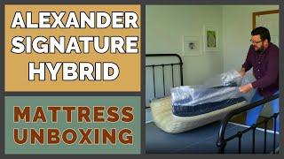 Alexander Signature Hybrid Mattress Setup & Expansion Time (Unboxing)