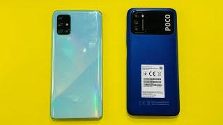 Samsung Galaxy A71 vs Poco M3