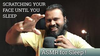 ASMR Scratching Your Face Until You Sleep