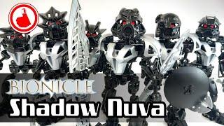 Lego Bionicle Review: Shadow Toa Nuva. Tahu, Lewa, Kopaka, Gali, Onua and Pohatu...but evil!