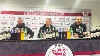 löwen.tv - KSV Hessen Kassel - SG Barockstadt Fulda-Lehnerz - Pressekonferenz