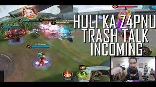 DOGIE VS Z4PNU TRASH TALK IS ON - MOBILE LEGENDS - 1000 DIAMONDS GIVEAWAY - RANK - GAMEPLAY