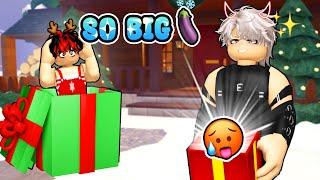 Reacting to Roblox Story | Roblox gay story ️‍ | MY SECRET XMAS GIFT