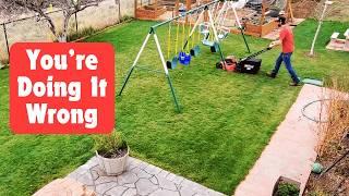 Hate Mowing The Lawn? You're Not Alone...