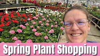 🪻Spring Plant Shopping!  Touring Green Acres Nursery in Melissa, TX | Annuals & Perennials