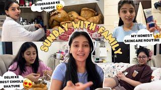 Honest Sunday Vlog with Family | Skincare + Diet | Paayal Vlogs Ft. The Paayal Jain & Tena Jaiin