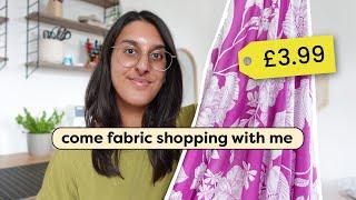 Come Fabric Shopping With Me + Fabric Haul *so cheap!*