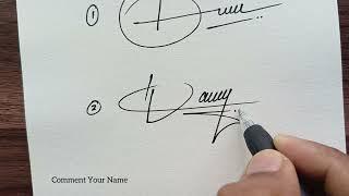 How to Sign the Letter D?️