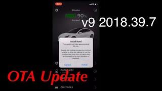 v9 2018.39.7 Tesla Model 3 OTA 2nd Update Version 9