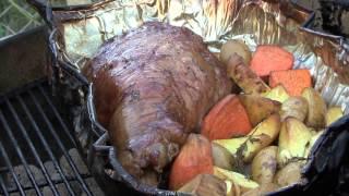 Perfect Smoked Leg of Lamb on WEBER GRILL New Zealand