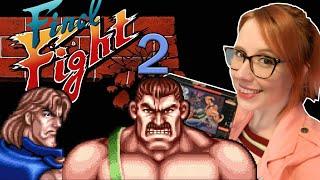 FINAL FIGHT 2 on SNES - Erin Plays