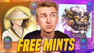 Best FREE Solana NFT Mints Coming Up!