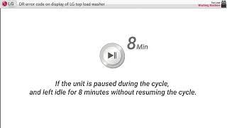 [LG Top Load Washer] DR Error Code Appears On Display