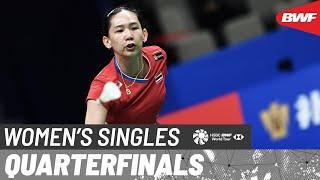 LI-NING China Masters 2024 | Pornpawee Chochuwong (THA) vs. Gao Fang Jie (CHN) | QF