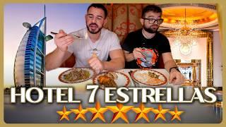 ¿Cómo es el HOTEL MÁS CARO de mi vida con 7 ESTRELLAS y su RESTAURANTE?