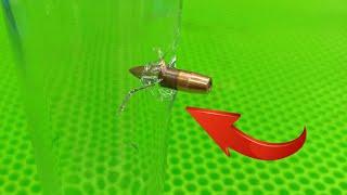 Amazing idea from an empty bottle and a bullet. How is that possible?!