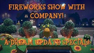 ACNH Stream – Fireworks Show with Company! (A Dream Update Special!)