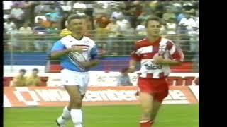 Saison 1991/92 - 05.Spieltag: Karlsruher SC - BAYER 04 LEVERKUSEN