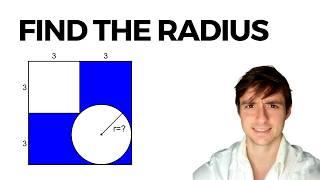 Find the RADIUS OF THE CIRCLE