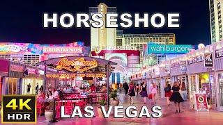 [4K HDR] Horseshoe Las Vegas Walking Tour - June 2024 - WSOP 2024