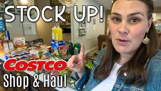 COSTCO Grocery Shop & Haul | Alaska Prices $$$