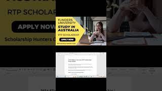 Flinders University RTP Scholarship | Fully Funded | Study in Australia