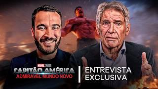 CAPITÃO AMÉRICA 4: Hulk Vermelho ZOA o Jedi! Entrevista com HARRISON FORD