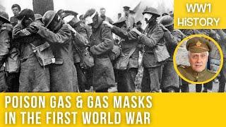 Poison gas and gas masks in the First World War