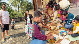 পৌষ পার্বণের ঘুড়ি ওড়ানো থেকে পুলি পিঠে  সবাই একসাথে ️