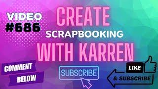 #686 SCRAPBOOKING LAYOUT PROCESS VIDEO| TITLE- BEAUTIFUL