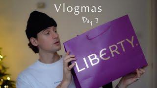 Vlogmas Day 3 - London Christmas Shopping - Recent Pickups - Barbour Event - Liberty Favourites