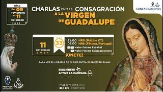 Día 33 - Charlas Complementarias para la Consagración a la Virgen de Guadalupe