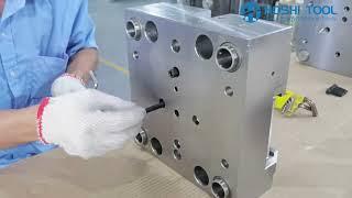 Standard injection mold assembly process in Hoshi Tool