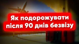 Перетин кордону з Польщею після 90 днів безвізу/Як подорожувати біженцям?