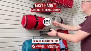 Garage Organization Made Simple | VELCRO® Brand EASY HANG™ Stretch Storage Straps