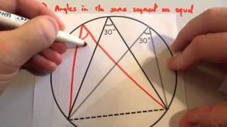 Circle Theorems - Corbettmaths