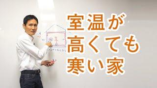 室温が高くても寒い家