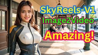 SkyReels V1 Image2Video Released With ComfyUI! How To Animate Image Using AI