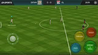 Real madrid vs Lyon Fifa Mobile