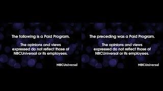 NBCUniversal US Paid Programming Disclaimers (17 March 2018)