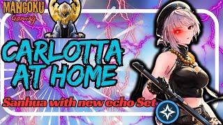 my Sanhua stronger than YOUR Carlotta| Sanhua Frosty Resolve Echo Set Showcase| Wuthering Waves